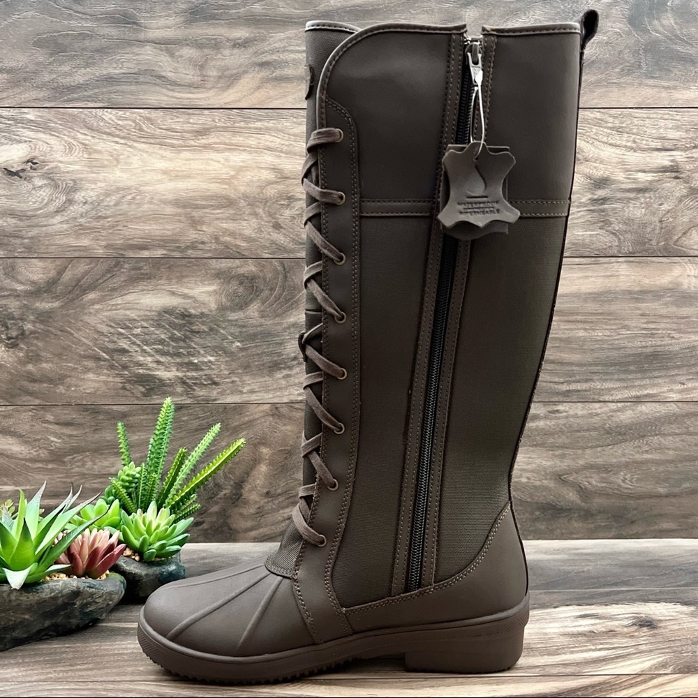 NIB Clarks Carima Pluma Waterproof Snow Winter Knee High Boot - Picture 8 of 14